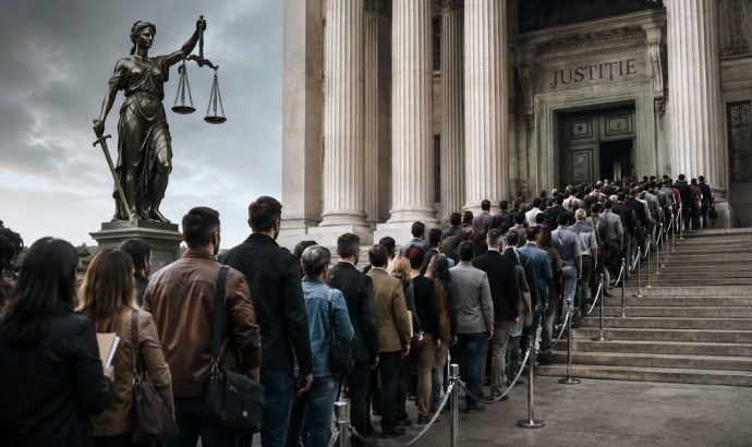 Justiția pe cartelă